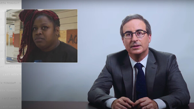 Spotlighting racist police violence, John Oliver speaks with rage, listens in tears