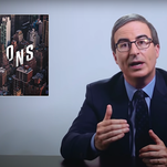 John Oliver, unlike the Senate GOP and your landlord, gives a damn that rent is due in two days