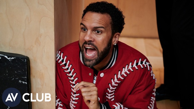 O-T Fagbenle on his Hulu series Maxxx, which features a Backstreet Boy and shirtless Christopher Meloni