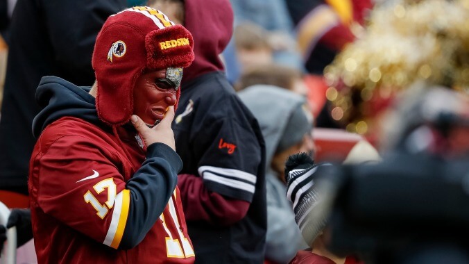 The Washington Redskins are no longer the Washington Redskins