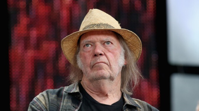 Neil Young still decidedly "not OK" with Trump putting his tiny hands all over his songs