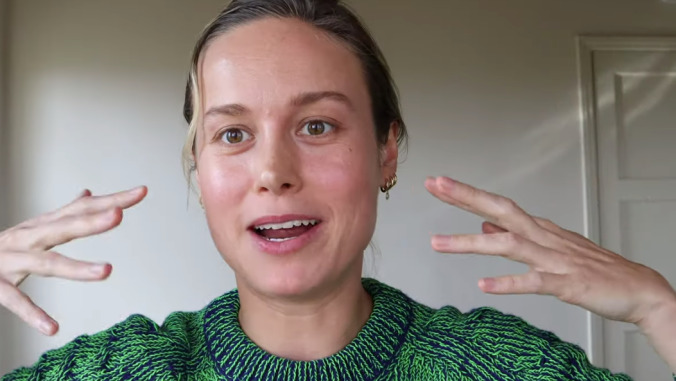 Brie Larson is a YouTuber now