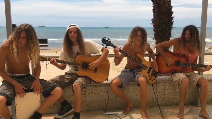 Modern-day Hanson arrives in the form of beach-loving brothers who play Alice In Chains