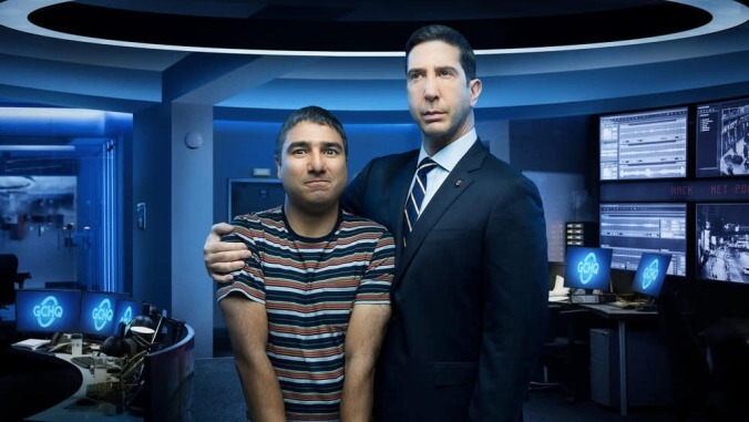 With Intelligence, Peacock provides David Schwimmer with an uneven return to TV comedy