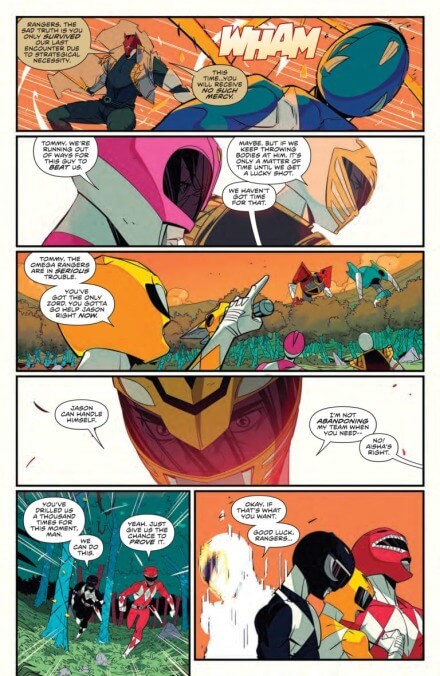 Mighty Morphin Power Rangers #50 is a classic crossover in comic form