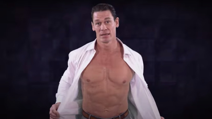 John Cena wants to get you all horned up while talking about COVID-19 misinformation