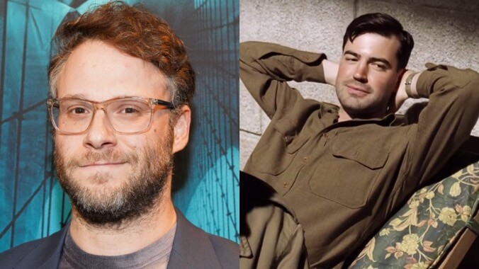 Seth Rogen joins the Dead Eyes podcast to perform a Band Of Brothers scene with Ron Livingston