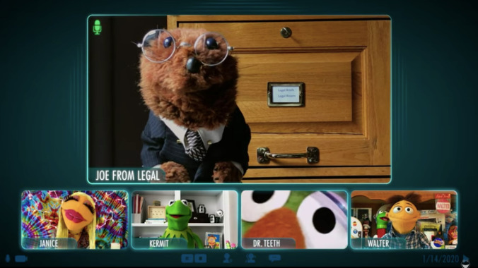 The Muppets share teaser—sorry, “video conference”—for new Disney+ show