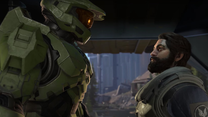 Halo Infinite almost becomes a buddy comedy in its first gameplay trailer