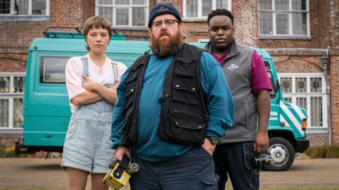 Nick Frost is a seasoned paranormal investigator in Amazon Prime's Truth Seekers teaser