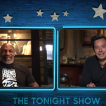 Jimmy Fallon encourages Mike Tyson's quest for cash, more head injuries