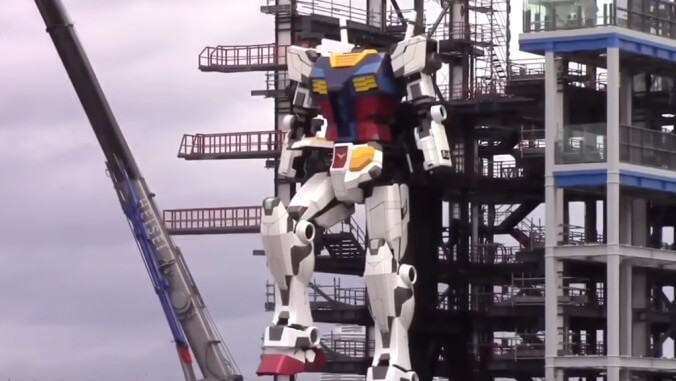 Japanese engineers won't let a pandemic stop them from completing a giant, real-life Gundam