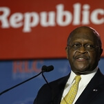 Herman Cain tweeted from beyond the grave... to attack Joe Biden