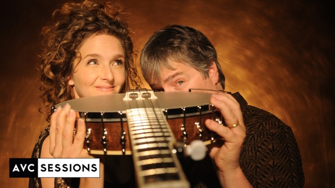 We're at home with Béla Fleck and Abigail Washburn for this week's AVC Session