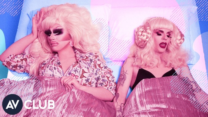 Trixie And Katya are worried about their frequent flier statuses