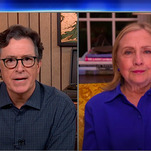 Despite everything, Stephen Colbert still can't get Hillary Clinton to actually say I told you so