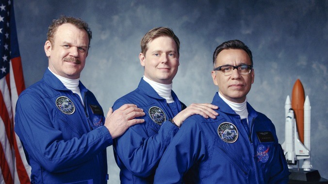 John C. Reilly, Fred Armisen, and Tim Heidecker's Moonbase 8 touches down this fall on Showtime