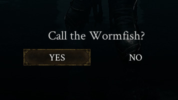 Why don’t more games let you call the Wormfish?