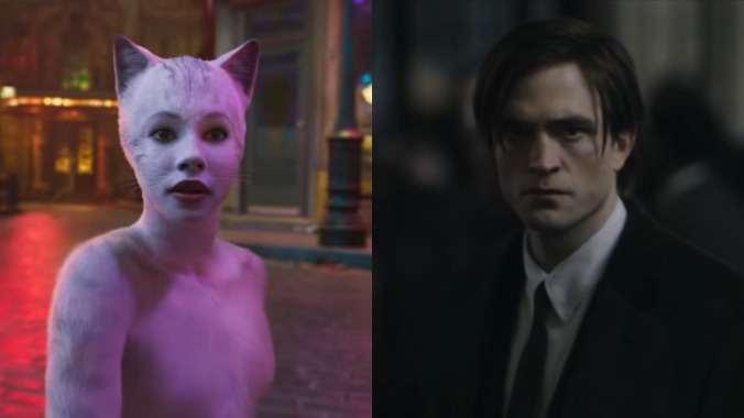 Diseased cauldron of modern culture bubbles up The Batman and Cats trailer mashup