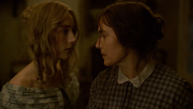 Kate Winslet and Saoirse Ronan dig up more than fossils in the Ammonite trailer