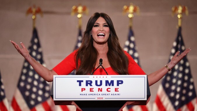 Kimberly Guilfoyle's grotesque RNC speech produces nightmares, memes