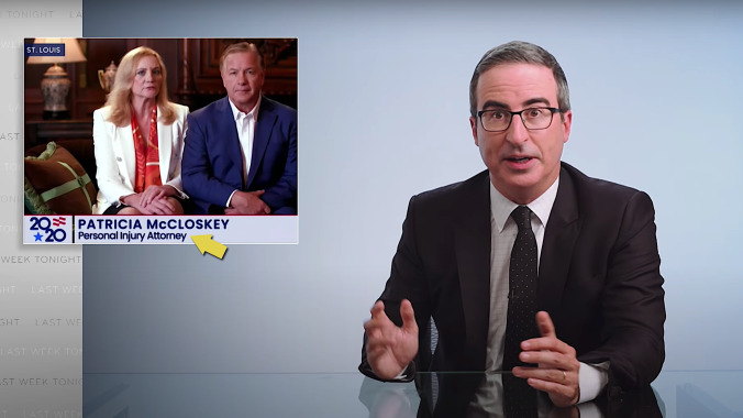 John Oliver connects white supremacist murders in Kenosha to the RNC, which isn't hard, honestly