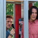 Bill & Ted Face The Music in a sequel that’s neither excellent nor completely bogus
