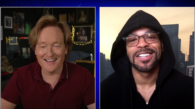 TV lawyer Method Man tells Conan he will fight you to defend Denzel Washington's honor