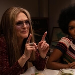 Julianne Moore is "one of those crazy women" in the trailer for Julie Taymor's Gloria Steinem road movie