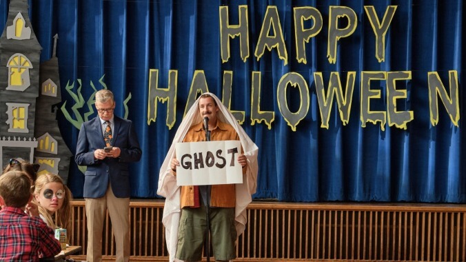 Adam Sandler is Halloween's unlikely savior in the trailer for Netflix's Hubie Halloween