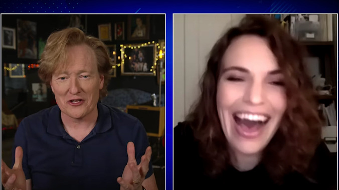 When Conan O’Brien and Beth Stelling compare gigs gone awry, “Taps” beats heart attack