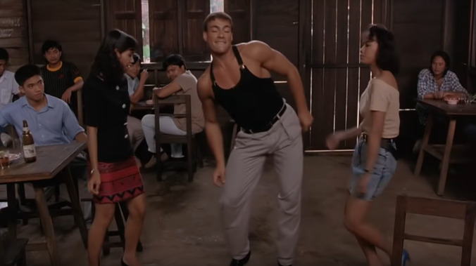 Learn to dance, fight, and dance-fight with this breakdown of JCVD's Kickboxer boogie