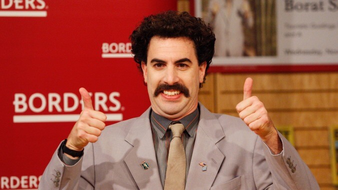 Sacha Baron Cohen apparently filmed a Borat sequel in secret