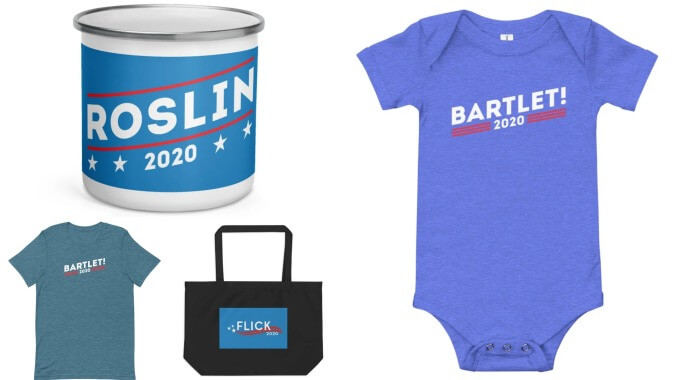 Endorse your favorite fictional candidate with new merch from The A.V. Club