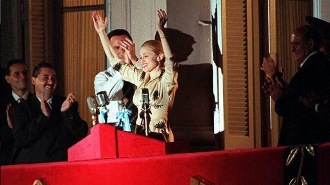 Madonna is working on a biopic, says Andrew Lloyd Webber "was not nice" to her on Evita