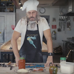 Mastodon launches cooking show by making a pizza out of a vinyl record