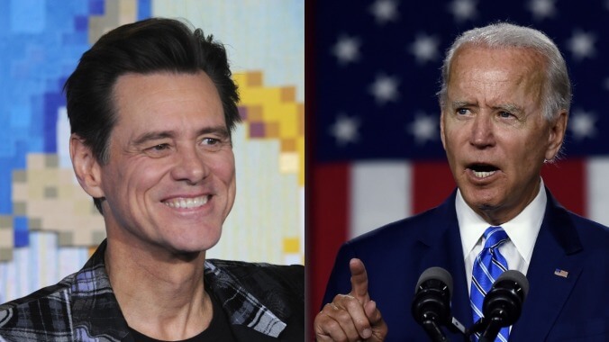 Jim Carrey is SNL's Joe Biden and we're already exhausted