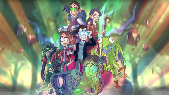 We were robbed of this cartoon about a demon-slaying Rick Moranis