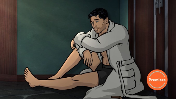 Archer finally returns, with exactly half of a great premiere