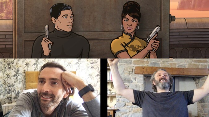 Archer returns (sans coma) as David Tennant and Michael Sheen get Staged