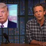 Seth Meyers gets stuck in a time loop examining Trump's never-ending cycle of tax fraud