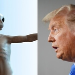 Apparently, Trump is an alien hybrid and his COVID diagnosis was all part of a nefarious alien hybrid plan