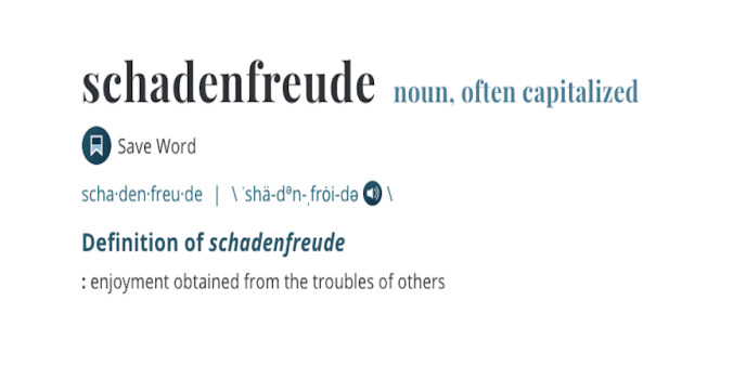 Here’s something that can be traced to Trump’s COVID-19 diagnosis: A rise in searches for “schadenfreude”