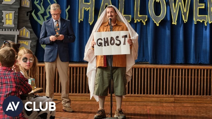 Adam Sandler on the through line between Canteen Boy and Hubie Halloween