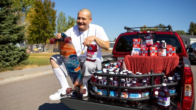 Nathan Apodaca got a new truck from the CEO of Ocean Spray