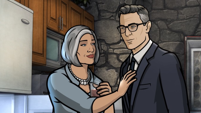 Simon Pegg cooks up a damn fine episode of Archer