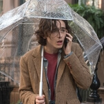 Woody Allen’s worst creative impulses are on display in the long-delayed A Rainy Day In New York