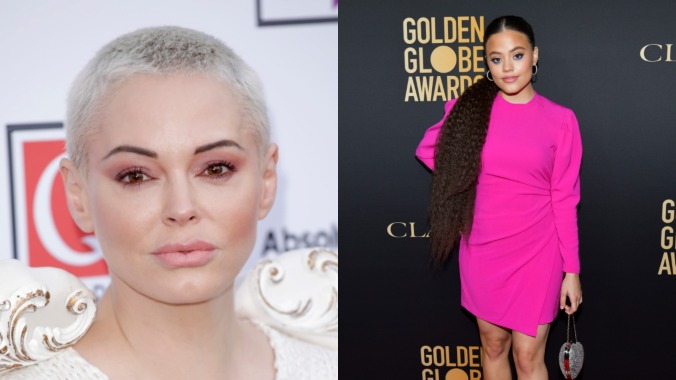 Opting to make things worse, Rose McGowan responds to Sarah Jeffery in Charmed feud