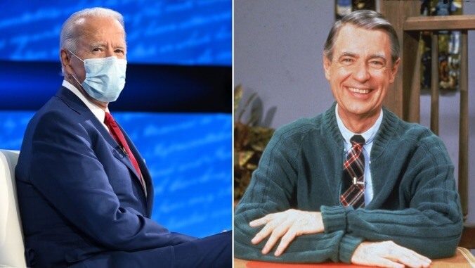 Today in self-owns: Trump adviser says Joe Biden is like Mr. Rogers, people respond, "Oh, awesome!"