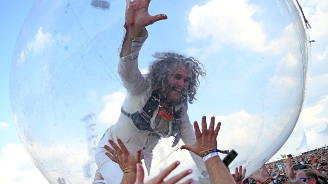 The Flaming Lips are testing out "bubble concerts" because this is never going to end